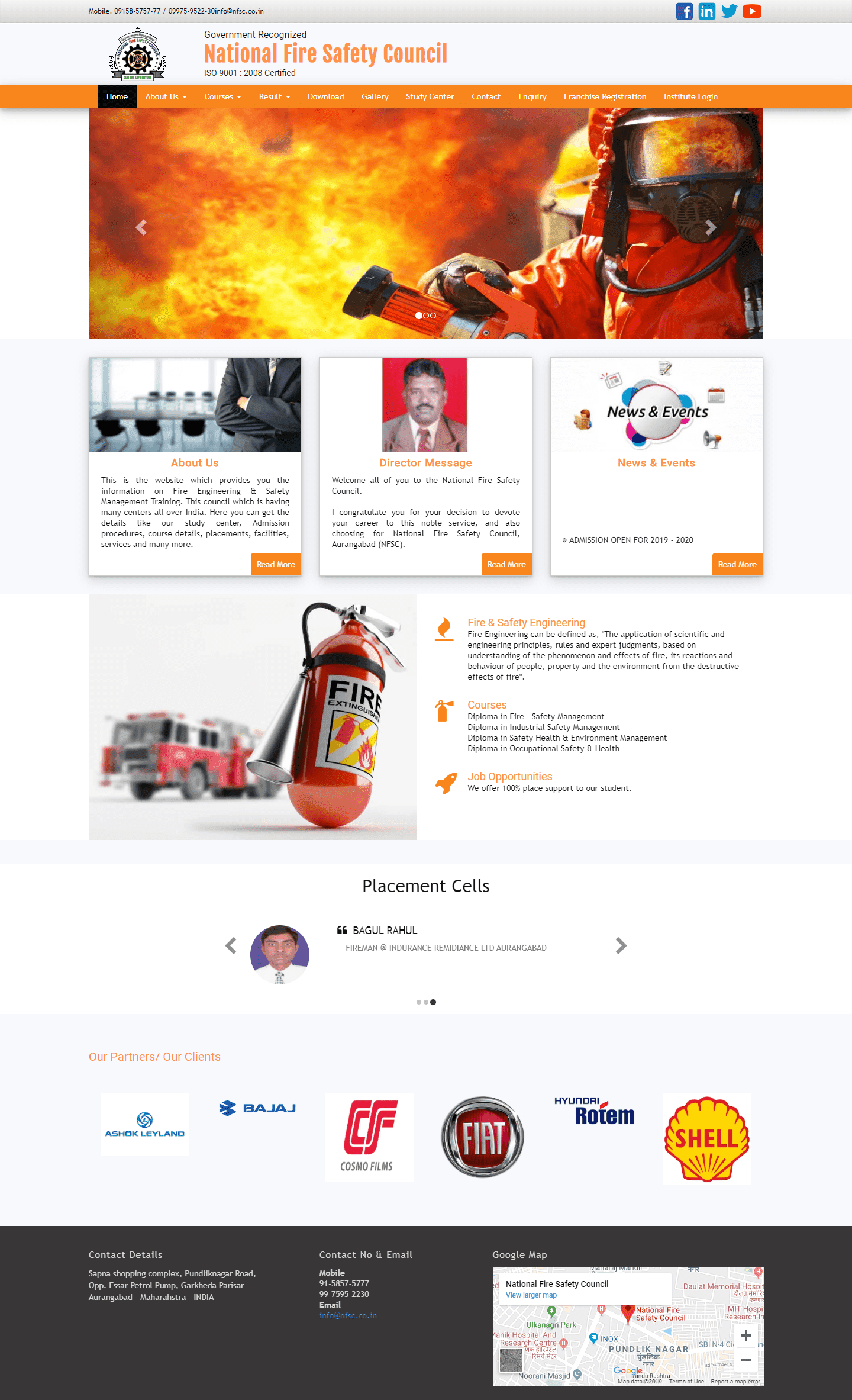 National Fire Safety Council website